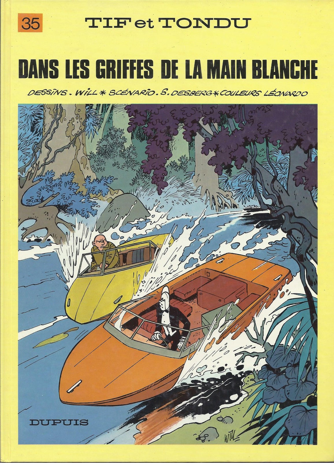 BD Tif and Tondu No. 35 - In the Clutches of the Hand. - Original Edition 1986 VGC - Will -