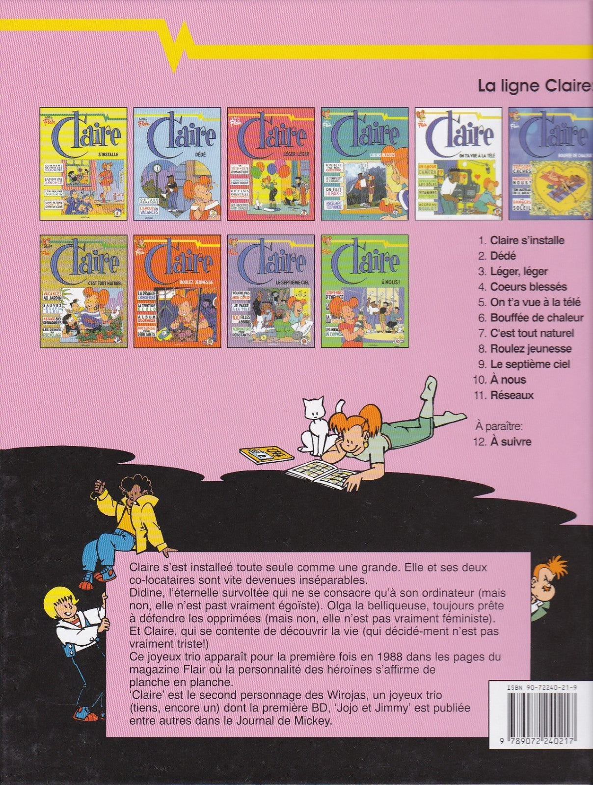 BD Claire - Réseaux - N°11 -  EO - 1998 -TTBE- Wiroja