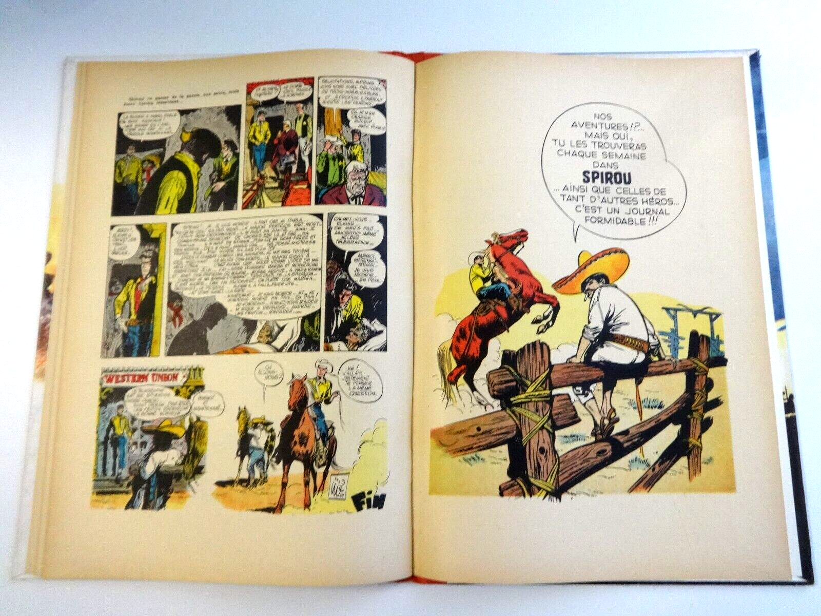 Jerry Spring Comic - Yucca Ranch - cloth spine - 1st Edition 1955 - Very Fine - Jijé