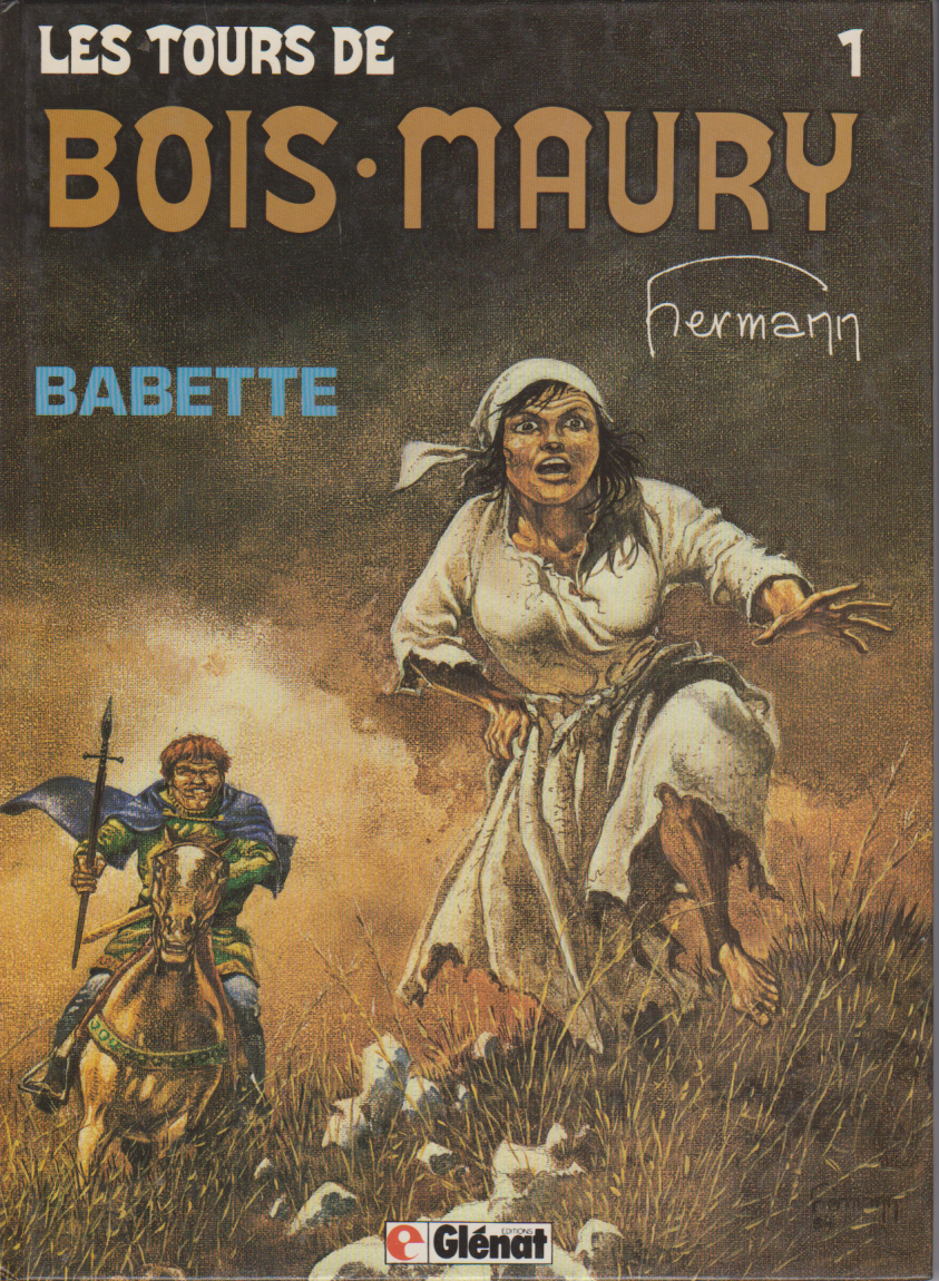 BD  Les tours bois -Maury - Babette - N°1-  E.O- 1984-TBE- Hermann