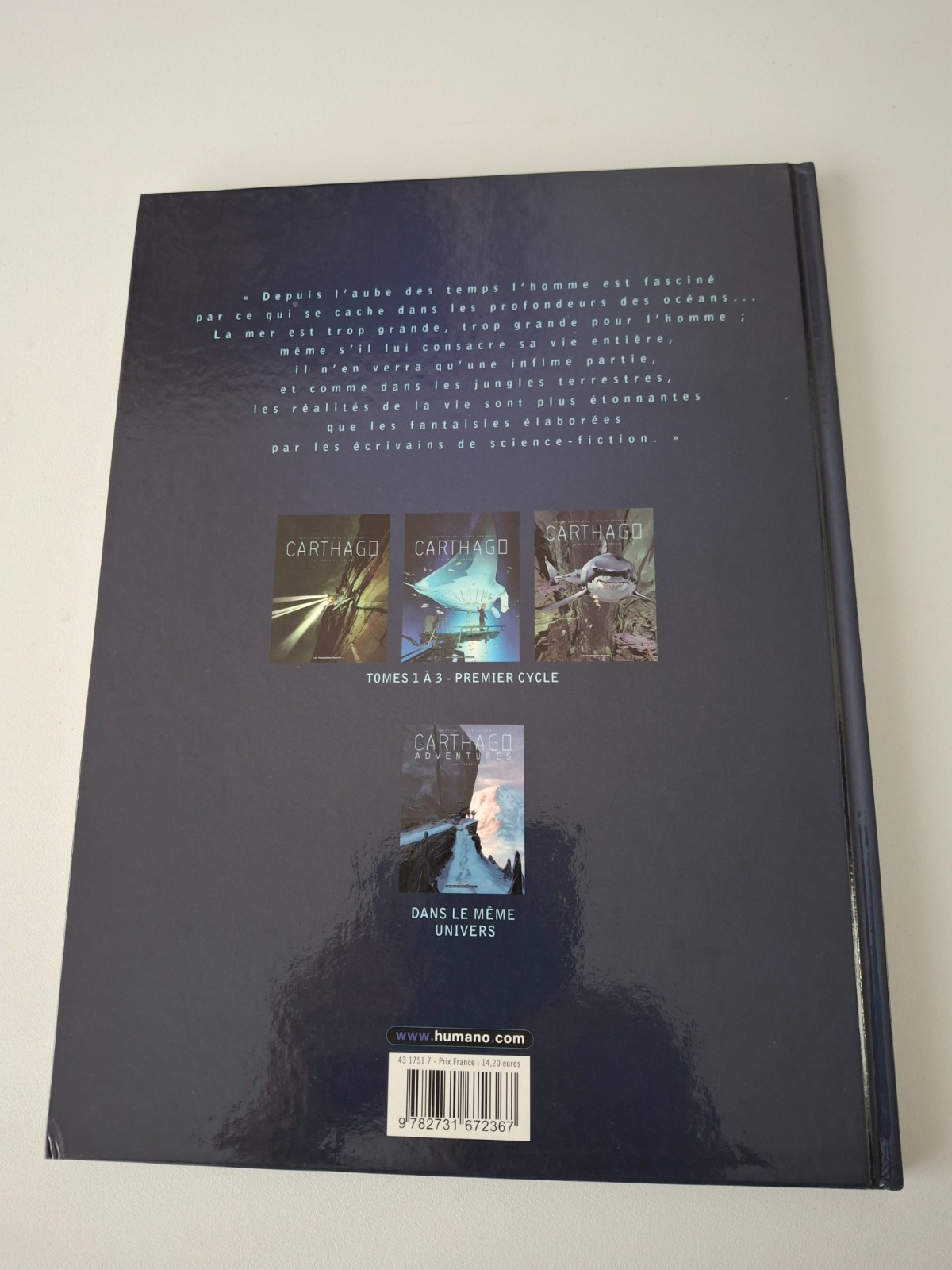 Carthago - Le Monstre de Djibouti + Ex - Libris - EO -2013  -TTBE -Jovanovic