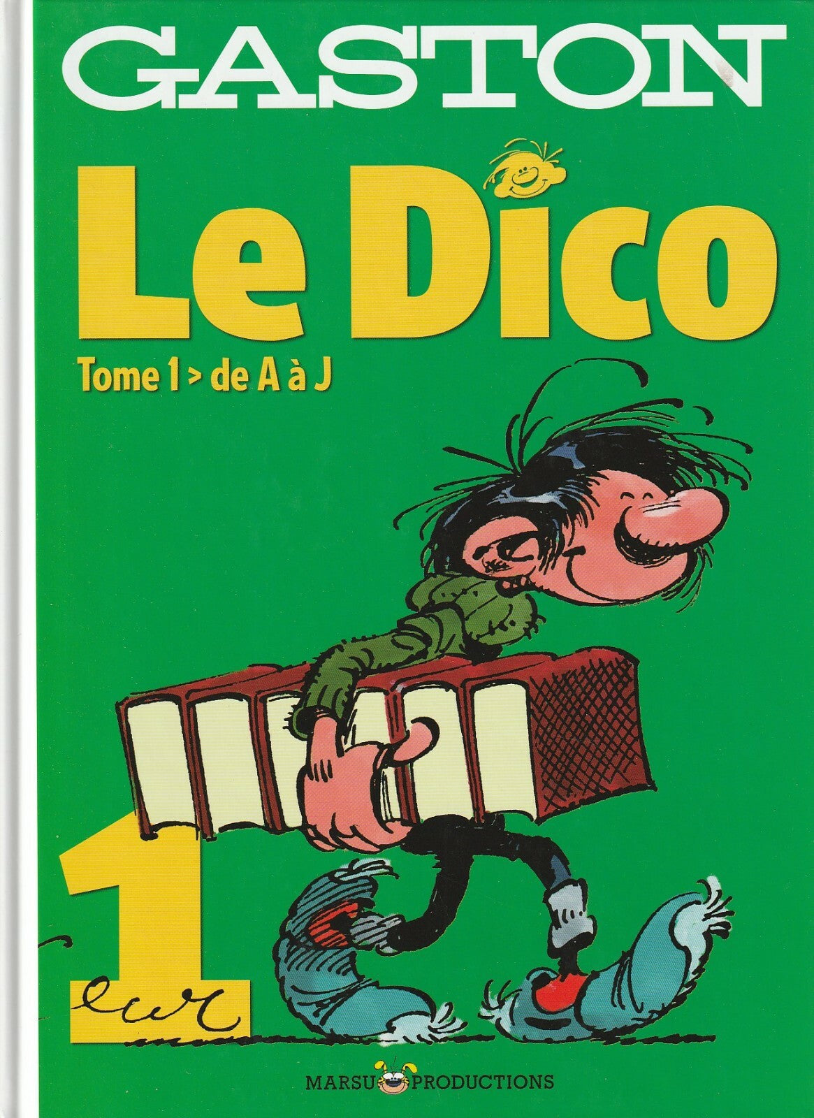 BD  Gaston -HS- Le Dico Tome1 de AàJ - EO -2010  - Franquin -