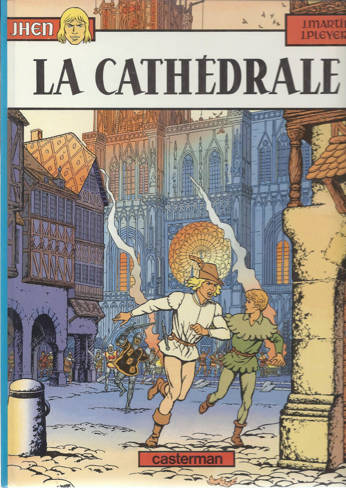 BD  Jhen - La cathédrale - N°5-  EO cartonnée - 1985 - TBE- Pleyers