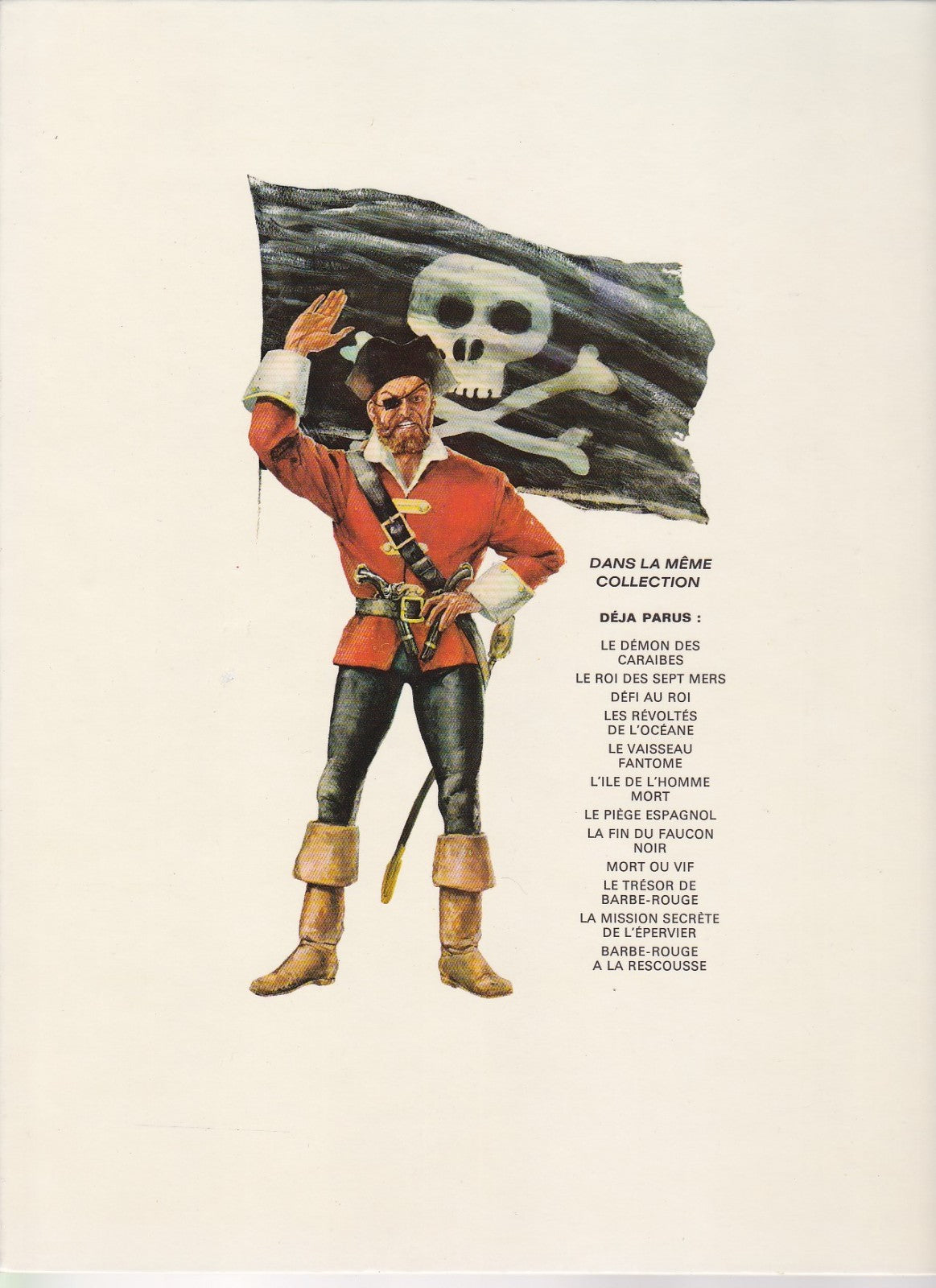 BD  Barbe-Rouge à la rescousse - N° 13 - EO - 1972- TBE - Hubinon