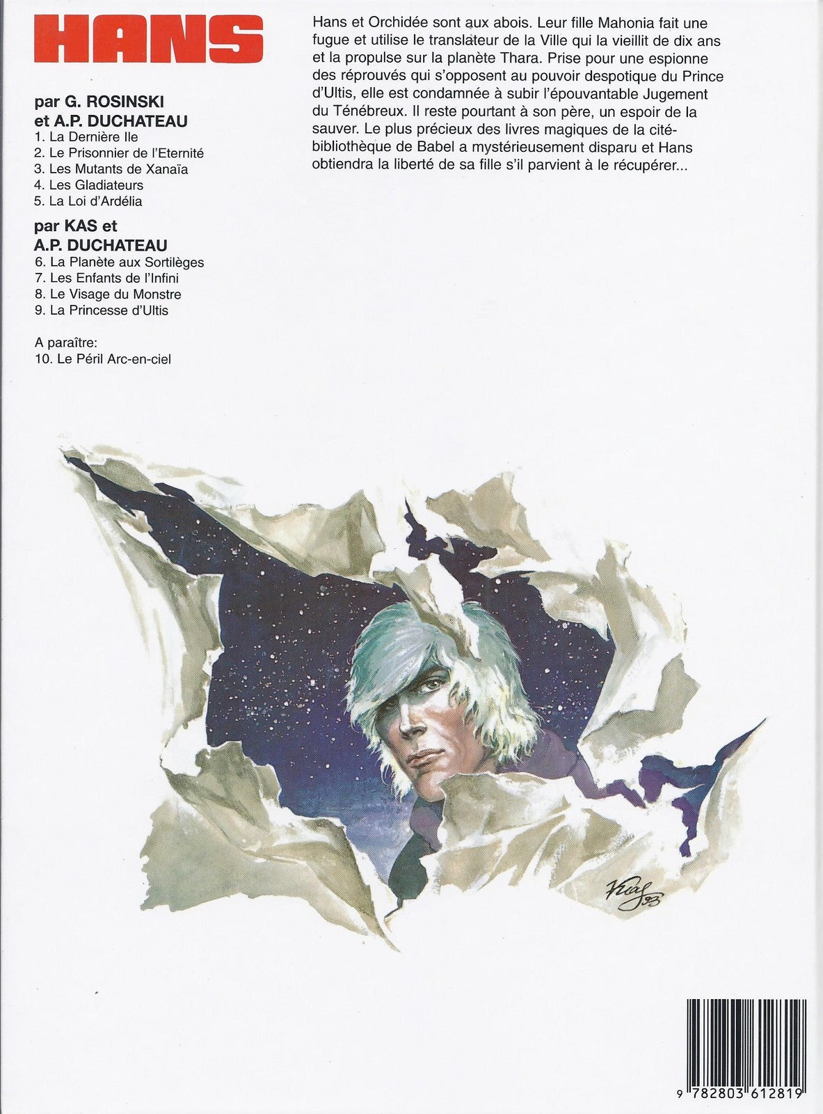Comic Book Hans - No. 9 - The Princess of Ultis - 1st Edition - 1997 - VGC - Kas