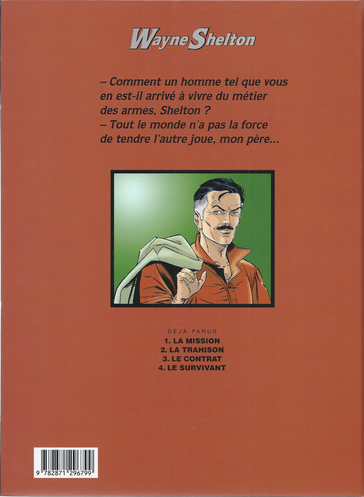 BD Wayne Shelton - No. 4 - The Survivor - 1st Ed. 2004 -VGC- Denayer