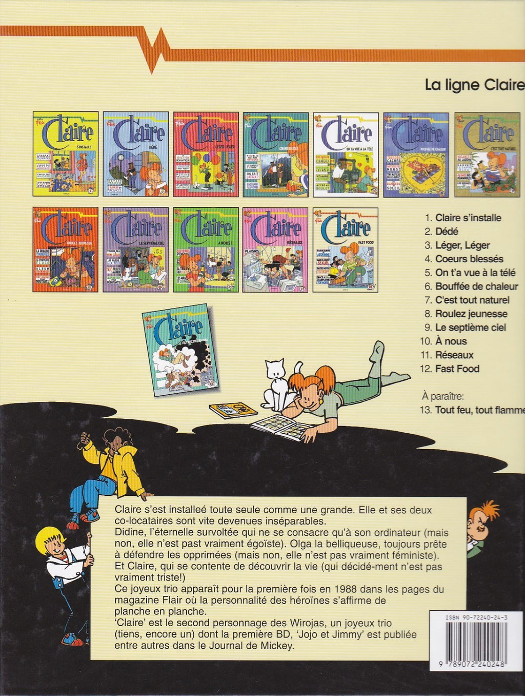 BD Claire - Fast Food - N°12 -  EO - 1999 -TTBE- Wiroja