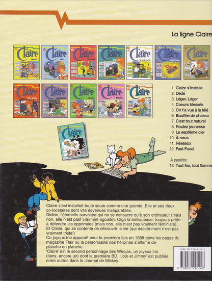 BD Claire - Fast Food - N°12 -  EO - 1999 -TTBE- Wiroja