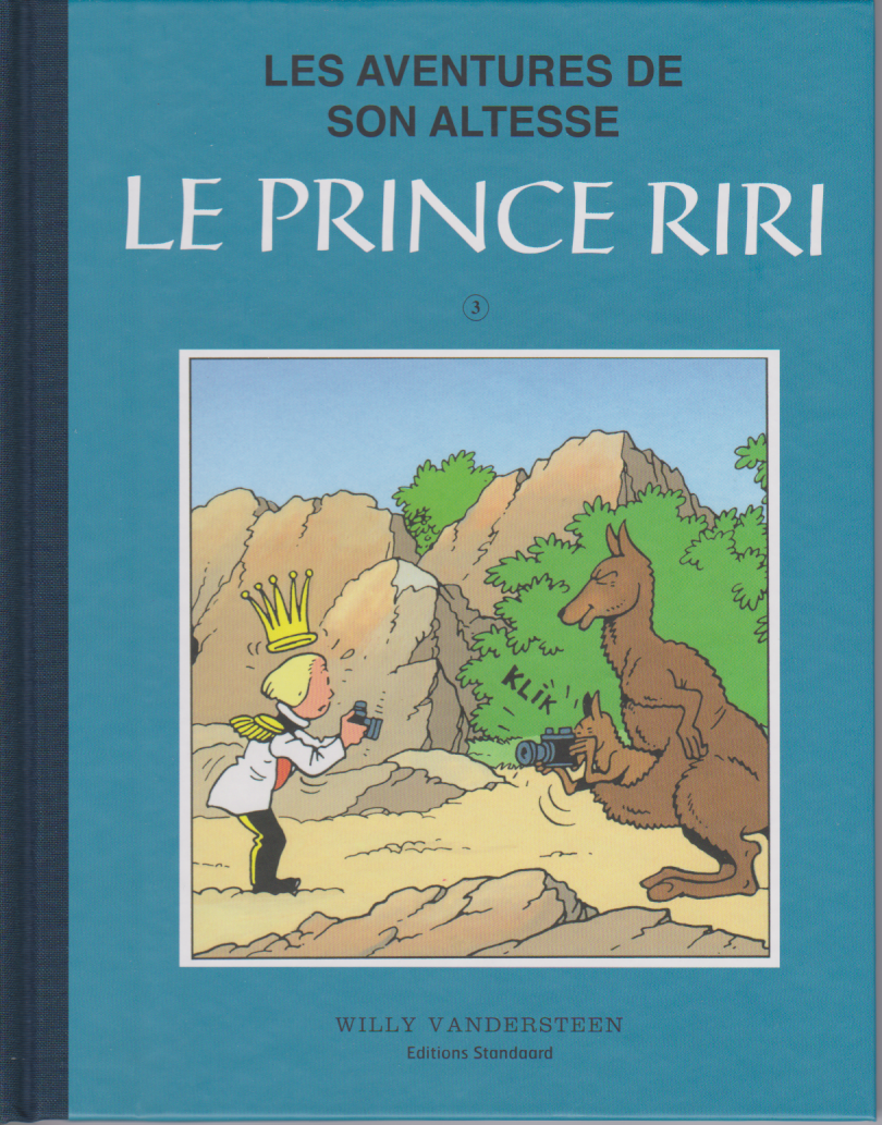 BD  Le prince Riri - N°3- cartonné - RE - 2009 - TTBE - Vandersteen