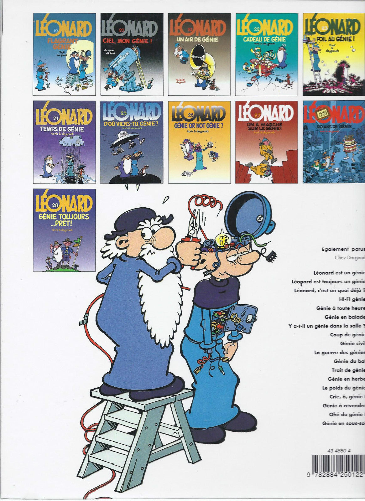 BD Léonard - Génie toujours .. prêt! - N°28 -  EO -1998 -TBE- Degroot