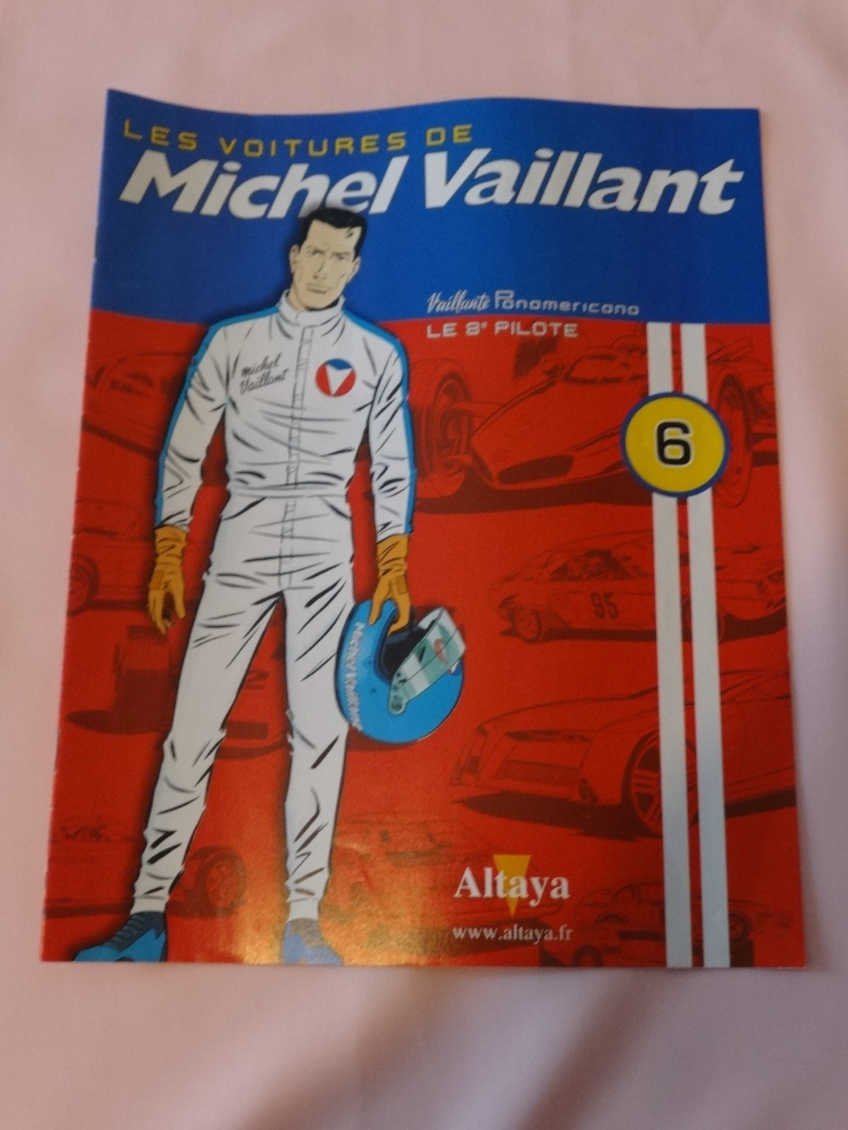Figurine Michel Vaillant - Panamericana - N°6- avec Fasci. - 2008 -neuf- Altaya
