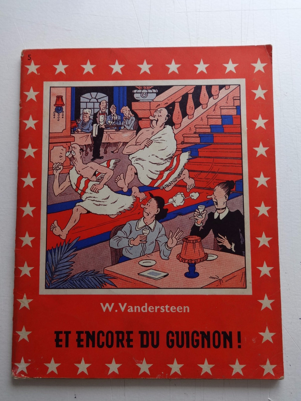 BD  Guignon - Et encore du Guignon - N°5-  EO- 1958 - BE- Vandersteen