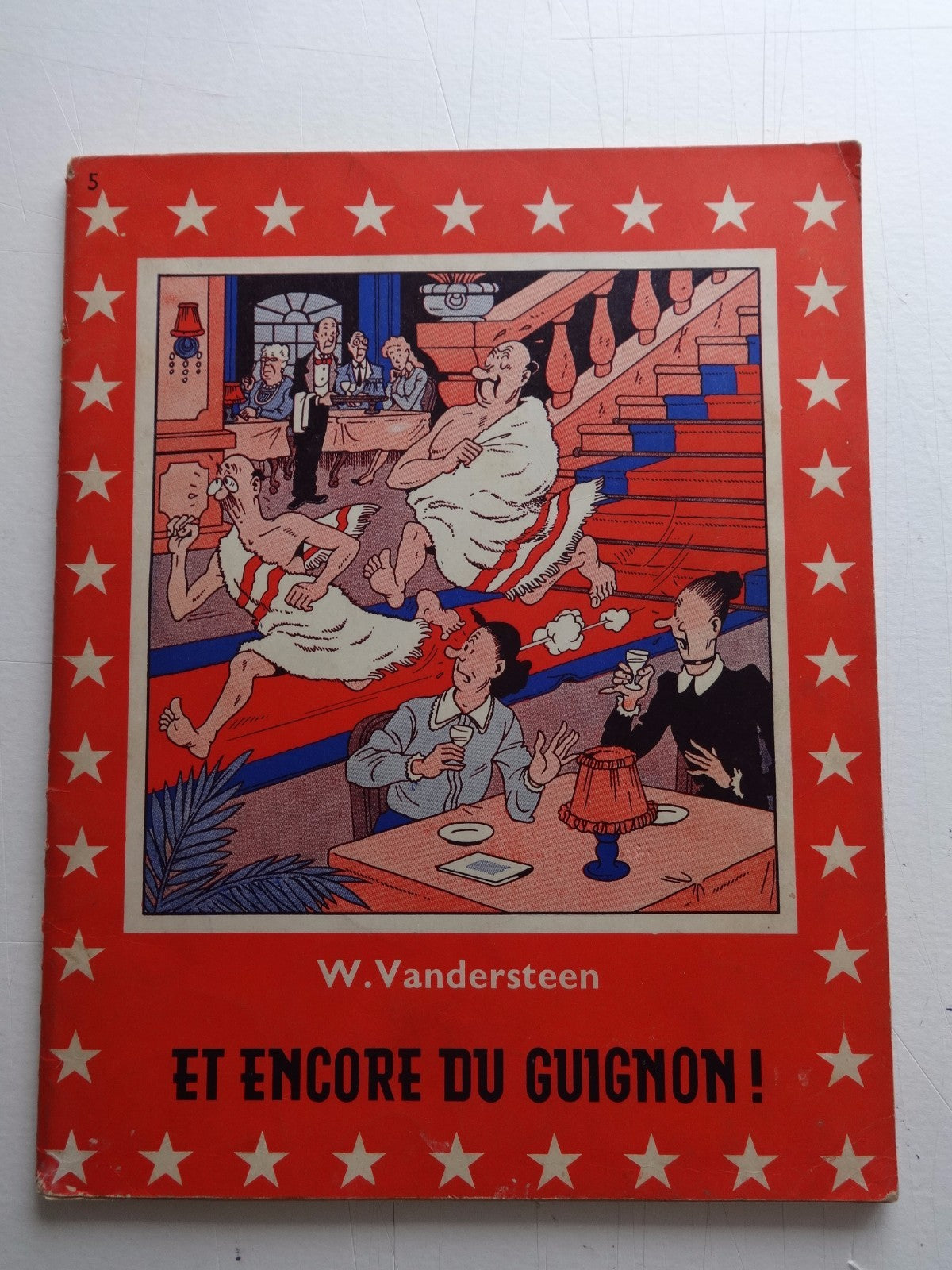 BD  Guignon - Et encore du Guignon - N°5-  EO- 1958 - BE- Vandersteen