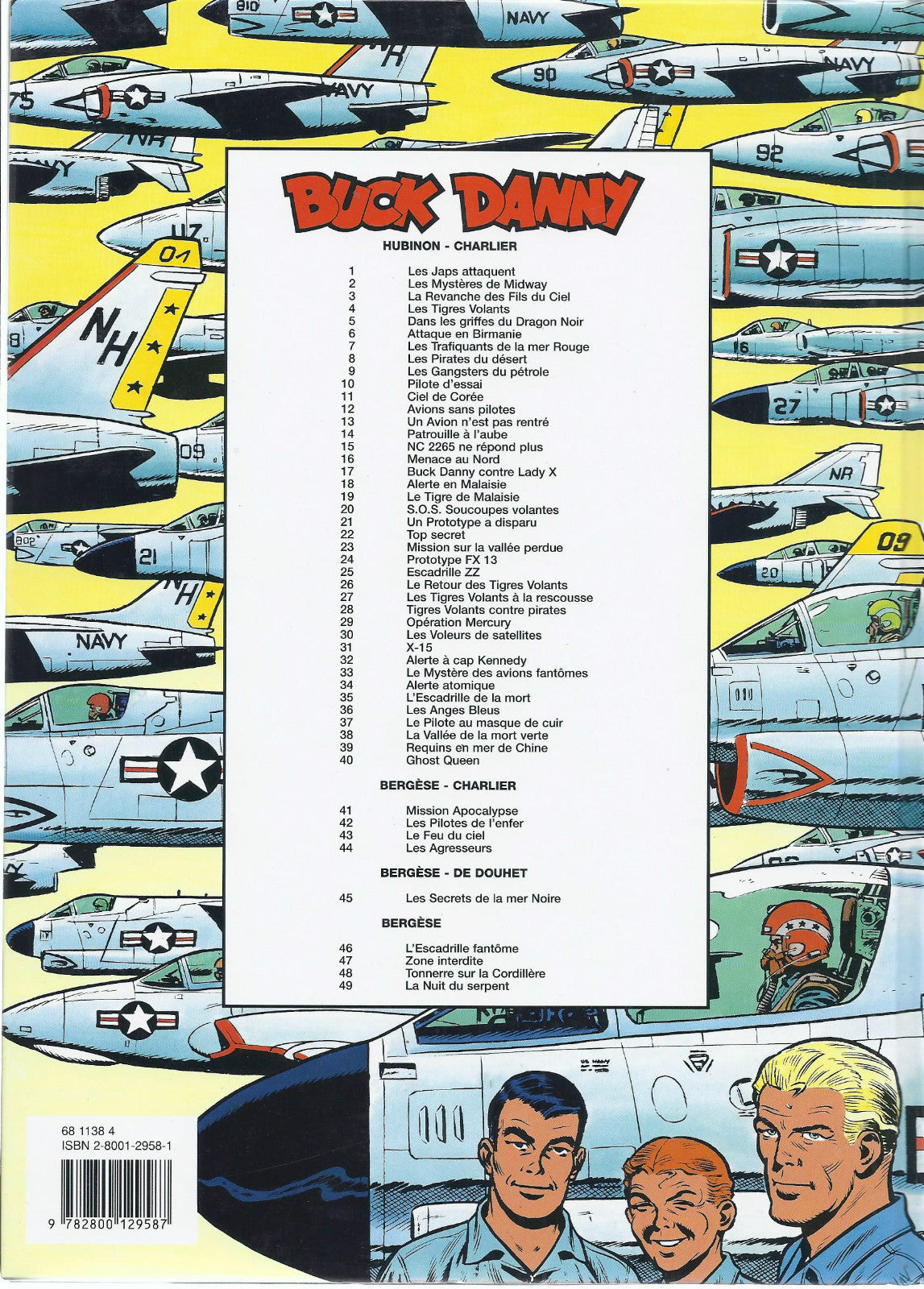 BD   Buck Danny - N° 49 - La nuit du serpent- EO 2000 TBE - Bergèse