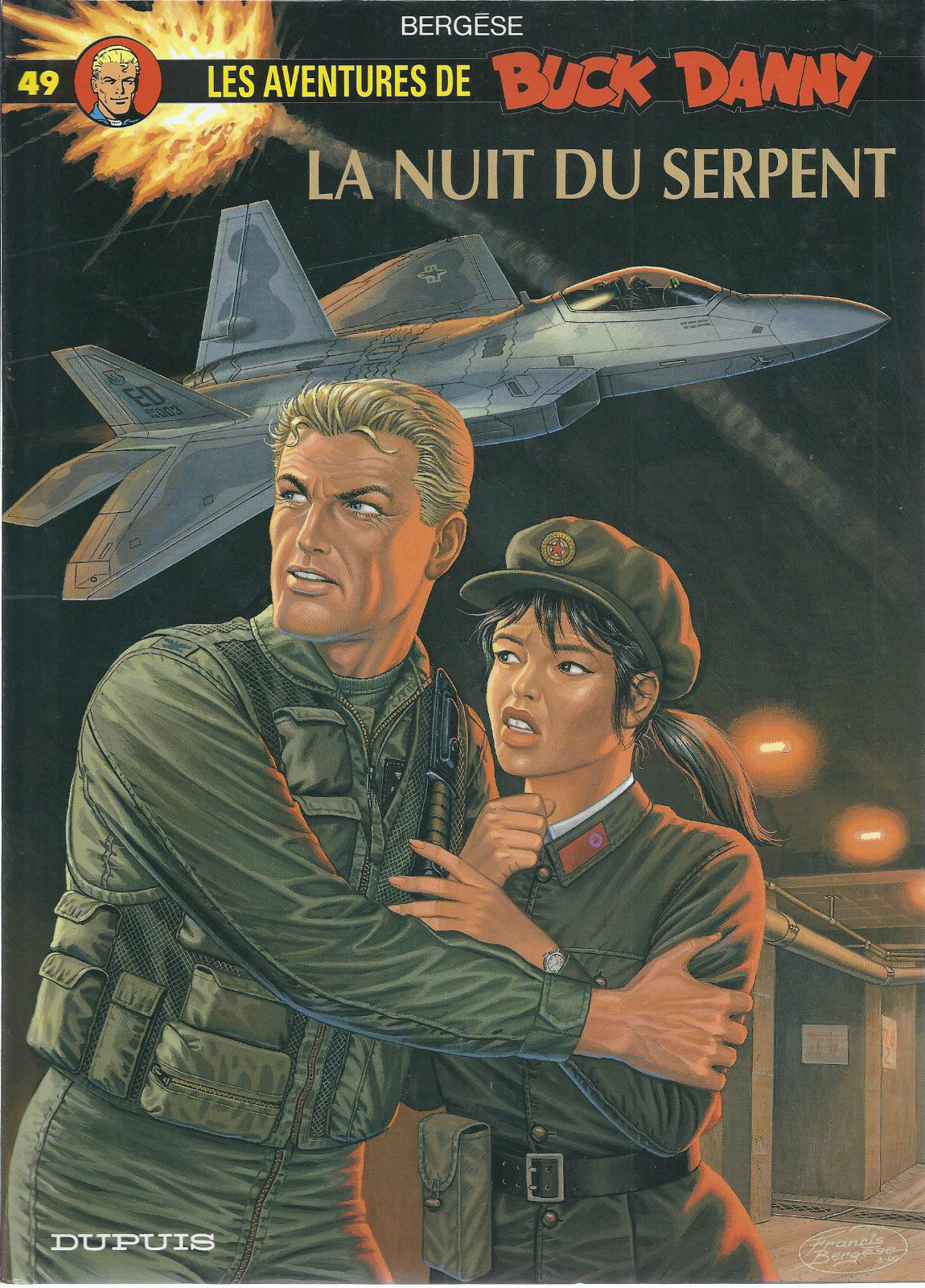 BD   Buck Danny - N° 49 - La nuit du serpent- EO 2000 TBE - Bergèse