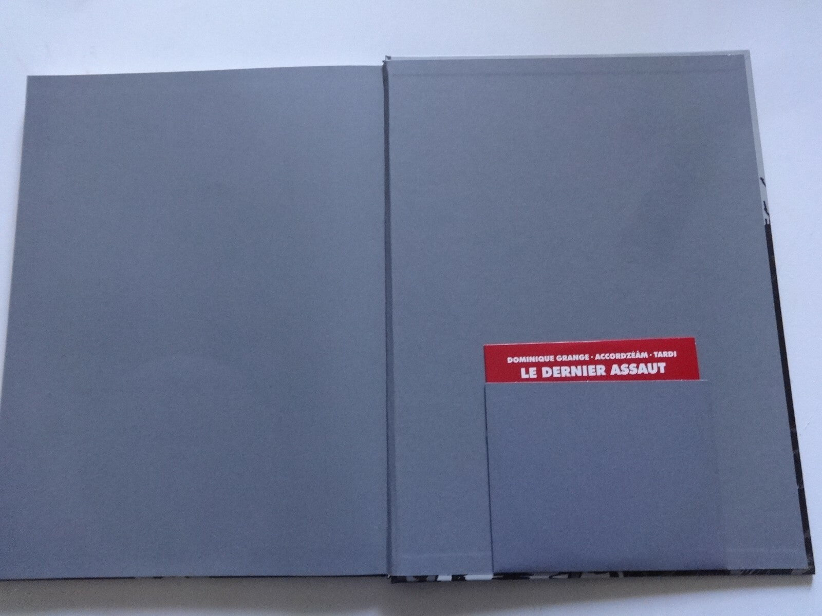Le dernier assaut + CD  -  Tardi  - EO  -2016 - TTBE - Grange - Accordzéam