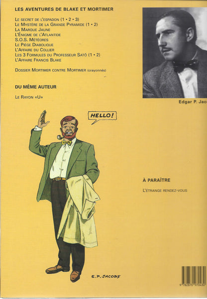 BD Blake et Mortimer - L'affaire Francis Blake- N°12 -  EO -1996 -TBE- Jacobs