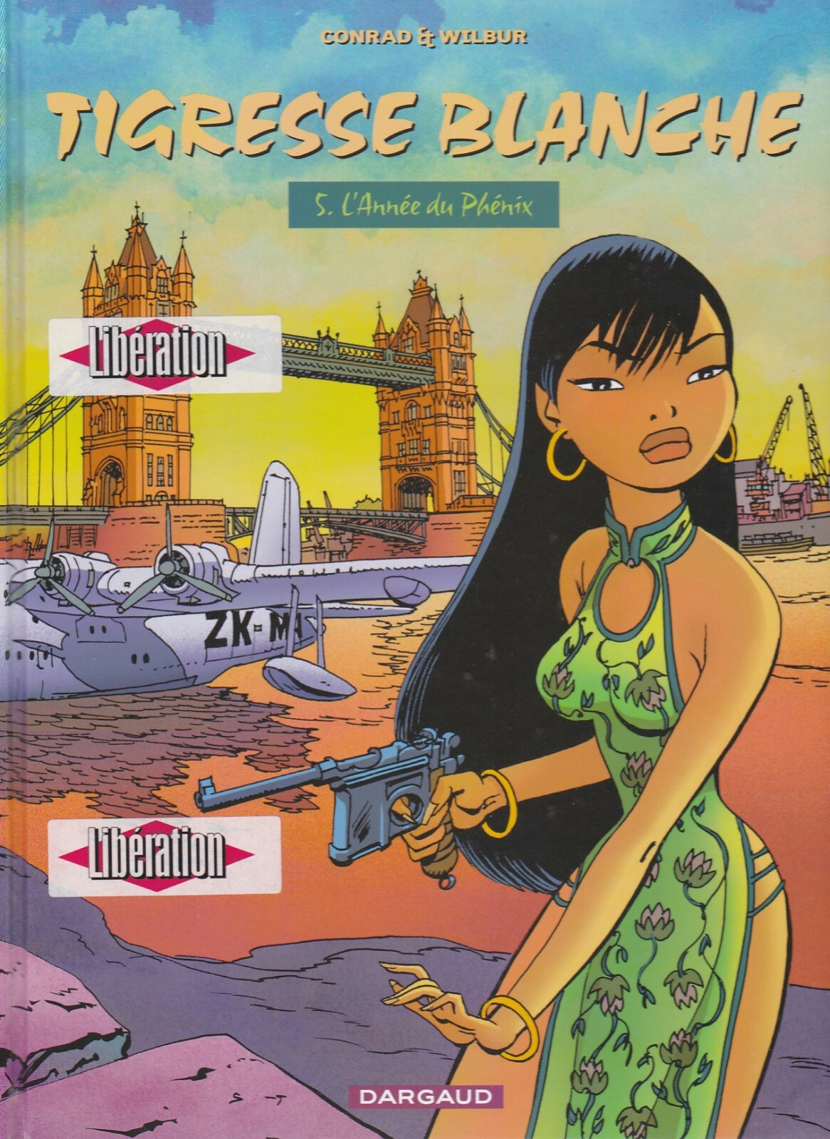 BD  - Tigresse Blanche - L'année du Phenix - N°5  - EO -2008 -TTBE- Conrad