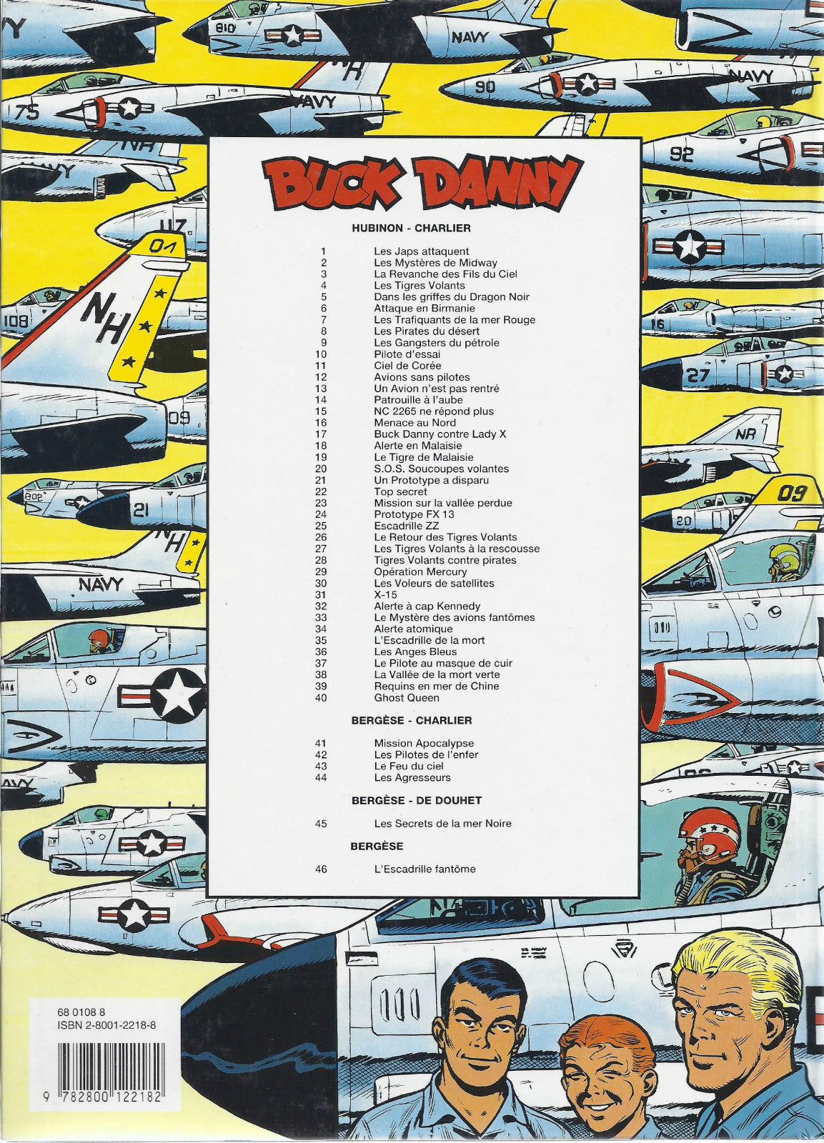 BD   Buck Danny - N° 46 - L'escarille fantôme- EO 1996 TBE - Bergèse