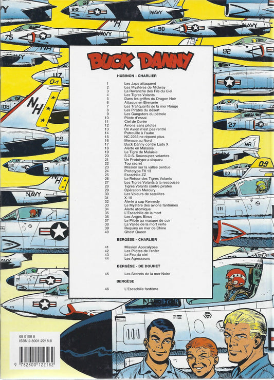 BD   Buck Danny - N° 46 - L'escarille fantôme- EO 1996 TBE - Bergèse