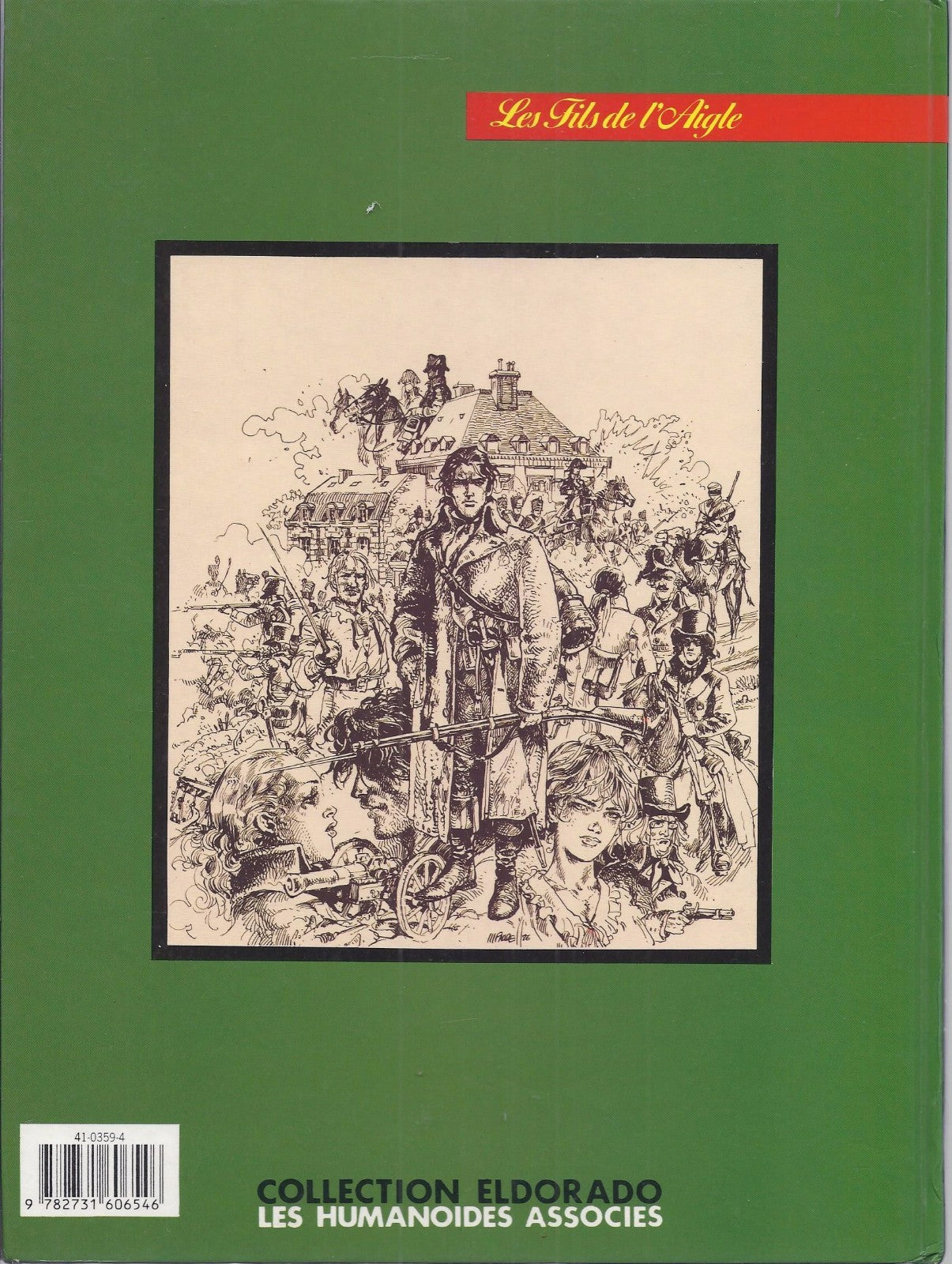 BD  Les fils de l'aigle -Le camp de Boulogne -N°5 - EO- 1989 -TBE- Faure