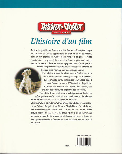 Asterix Comic Book - Against Caesar the movie story - 1st Edition .1999 - VGC - Uderzo