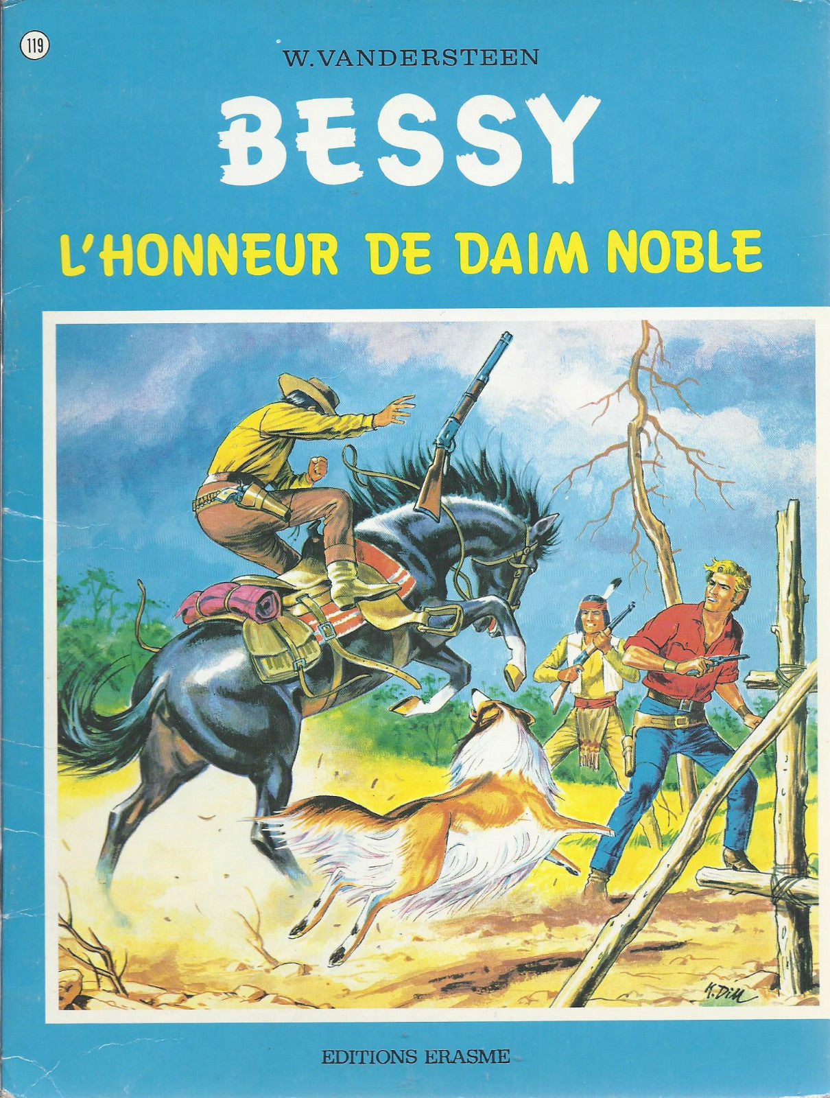BD - Bessy- L'honneur de Daim noble - N°119- EO -1976 -BE- Vandersteen