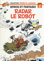 BD  Spirou et fantasio  N°2 - Radar le Robot - E.O.  1976  TBE  - Franquin - CPJ