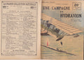 Patrie Collection - A Seaplane Campaign - N°76-EO - 1918  VGC Toudouze