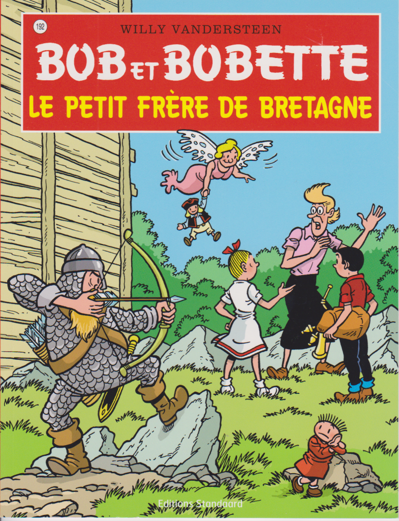 BD  Bob et Bobette- Le petit frère de Bretagne- N° 192- RE-2011-TTBE-Vandersteen