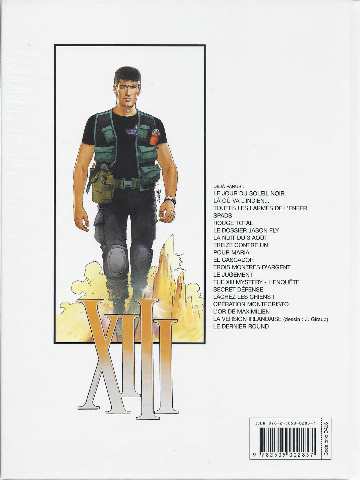 BD  XIII  - La version Irlandaise et le dernier round- E.O.  2007 - TTBE - Vance