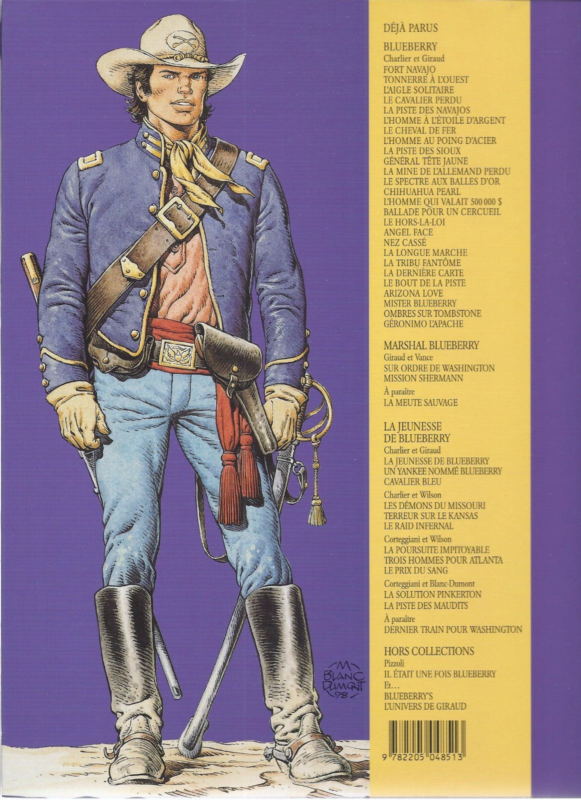 BD Blueberry (The Youth of) The Track of the Damned - No. 11 - 1st Ed. - 2000 - VGC - Dumont