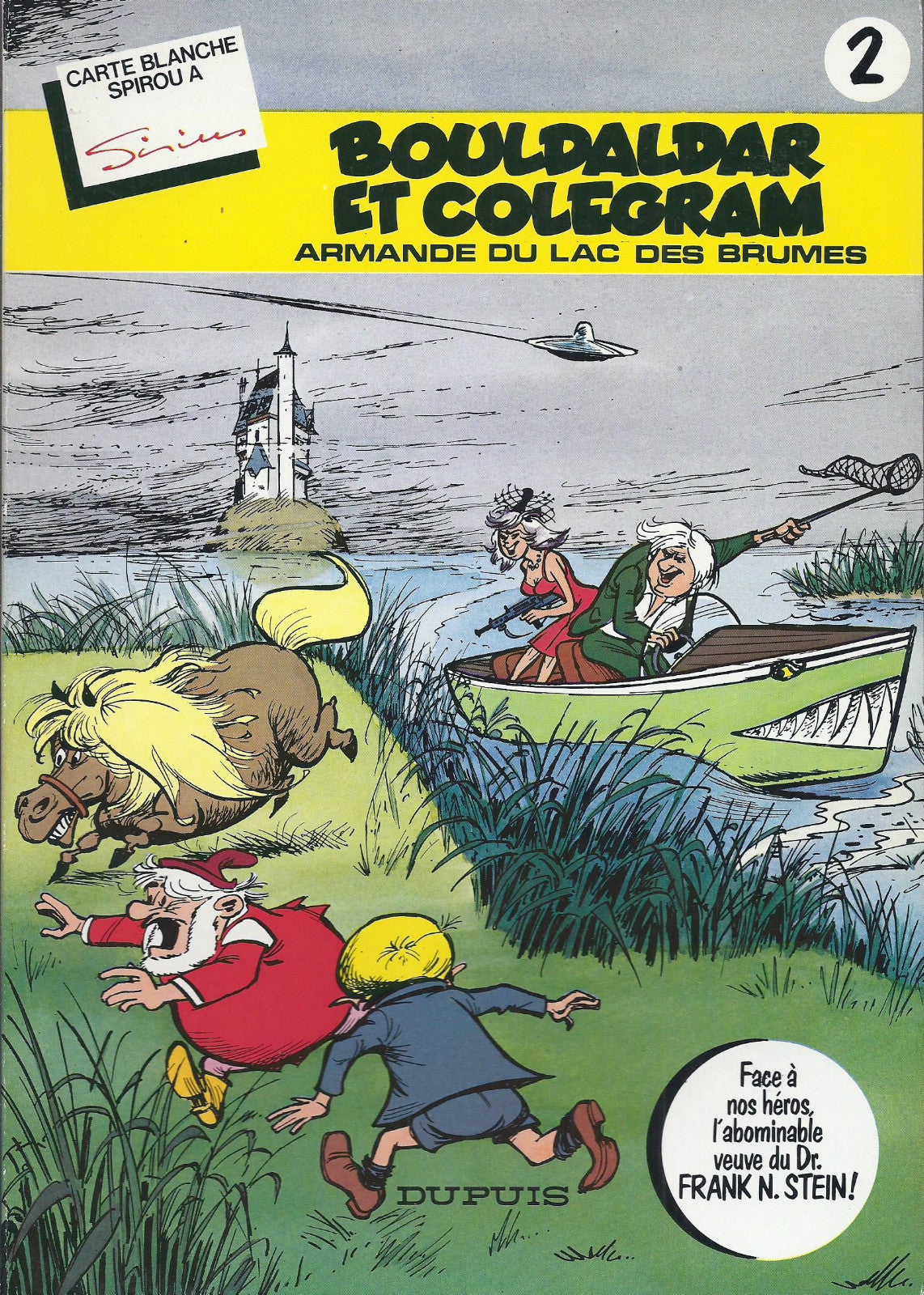 BD - Bouldaldar et Colegram- Armande du lac des brumes  -EO. -1981 -TBE- Sirius