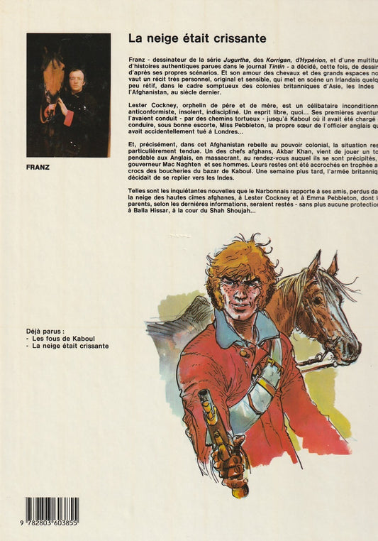 BD   Lester Cockney   - Les fous de Kaboul 2  - EO .1983  TBE - Franz