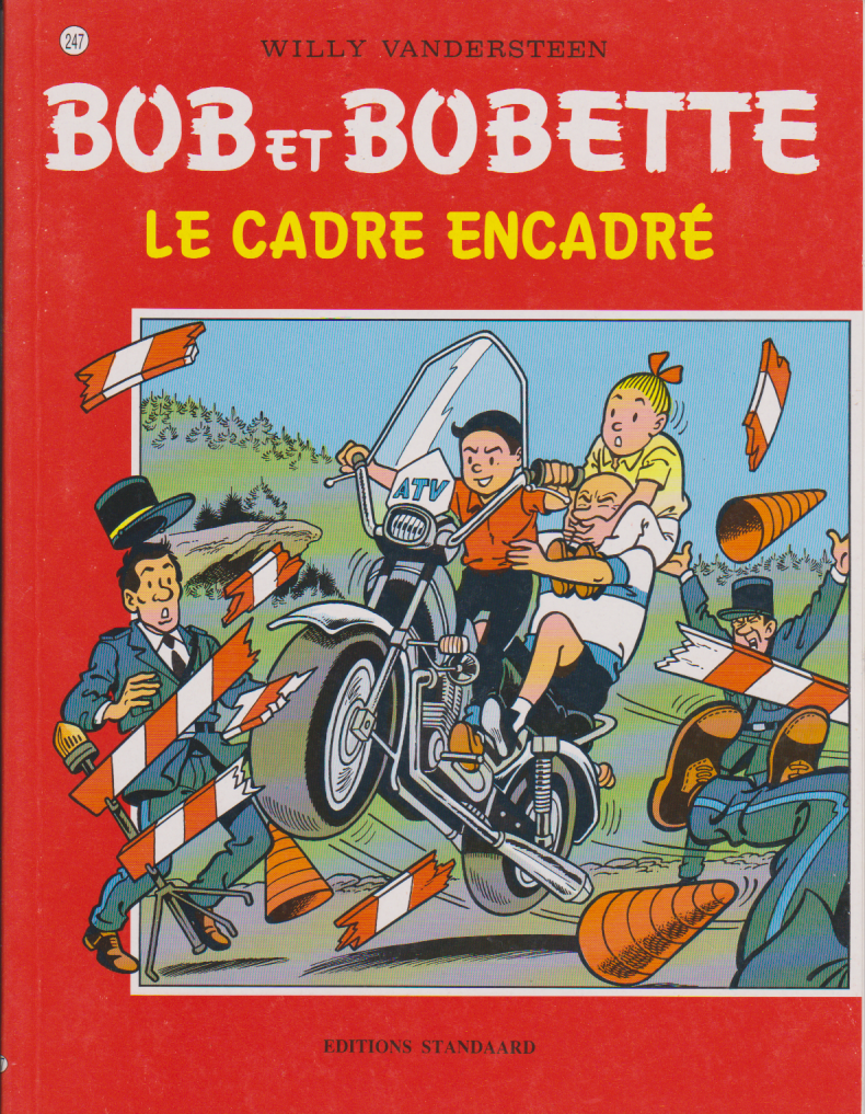 BD  Bob et Bobette- Le cadre encadré- N°247- EO- 1996- TBE-Vandersteen