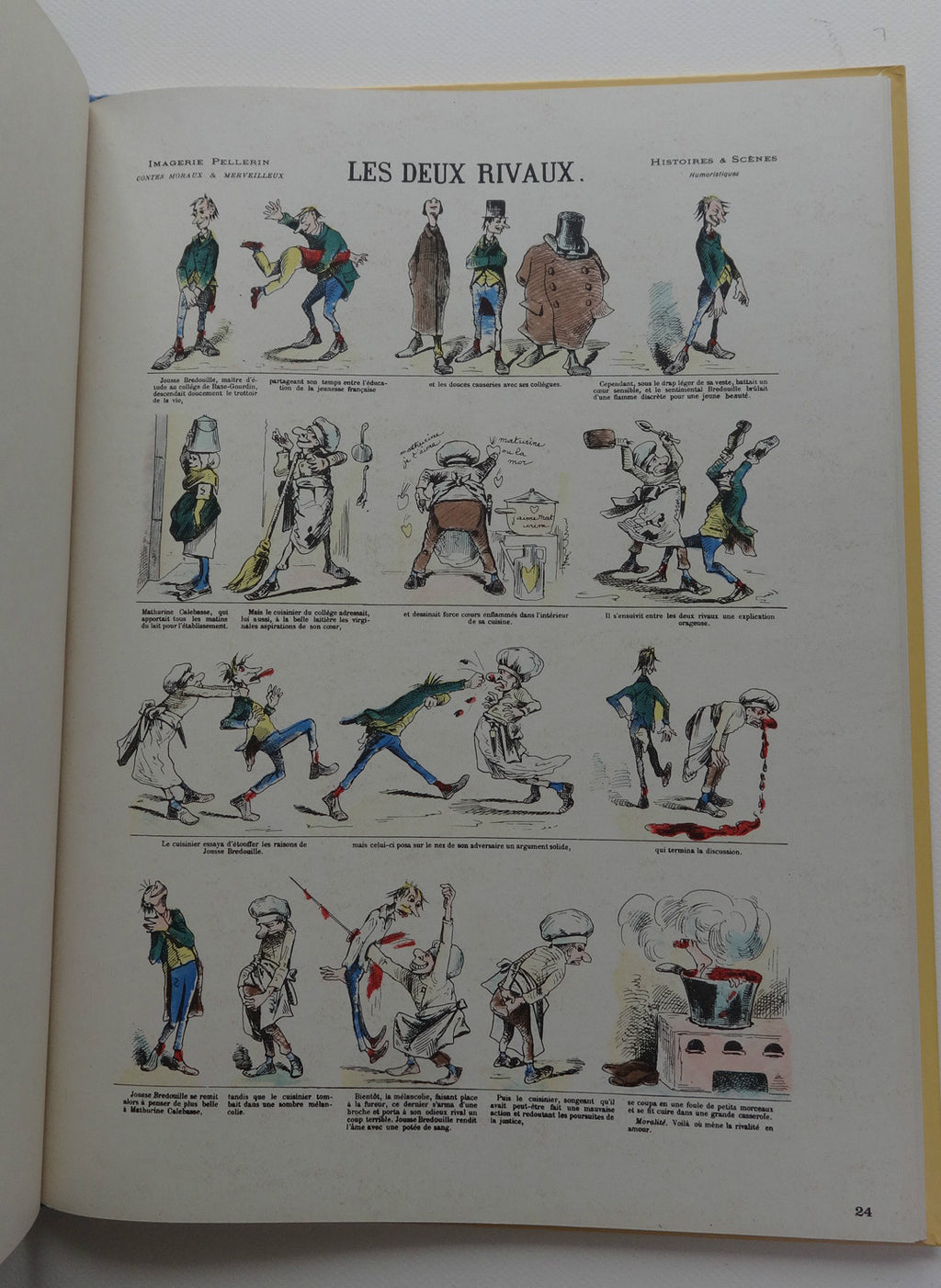Cómic Imágenes de Épinal - Cuentos morales y maravillosos - 1983 - TTBE - Petitjean