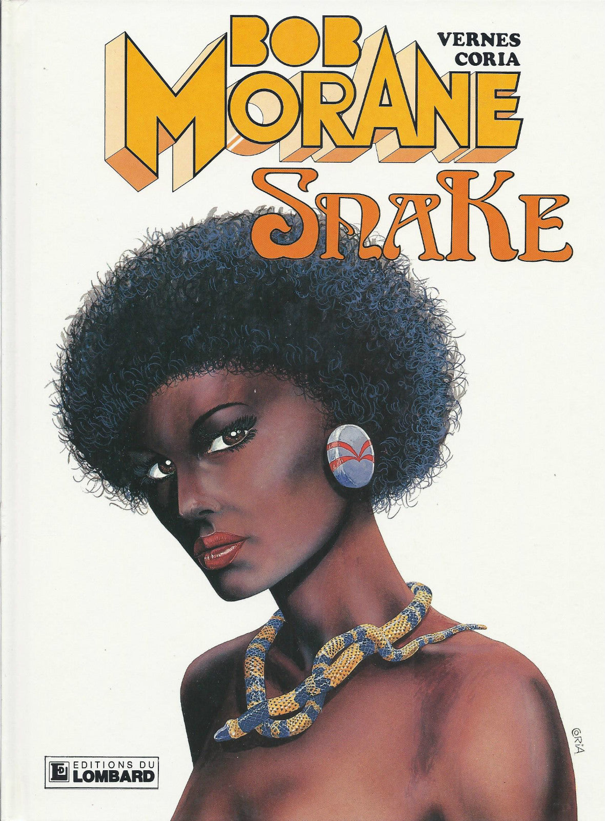 BD Bob Morane N° 21 - Snake  - E.O. 1989 - TBE  - Coria