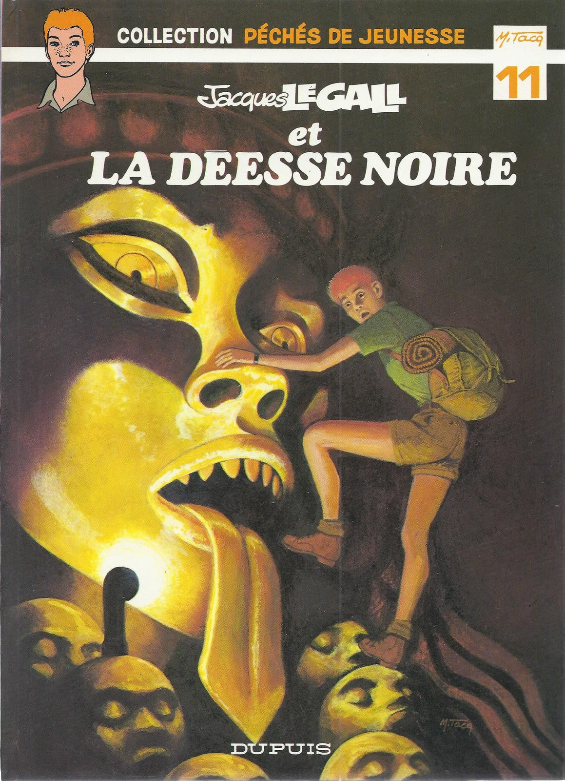 BD  Jacques Legall  N°11  La déesse noire   - E.O.  1981 TBE  - Mitacq   PDJ