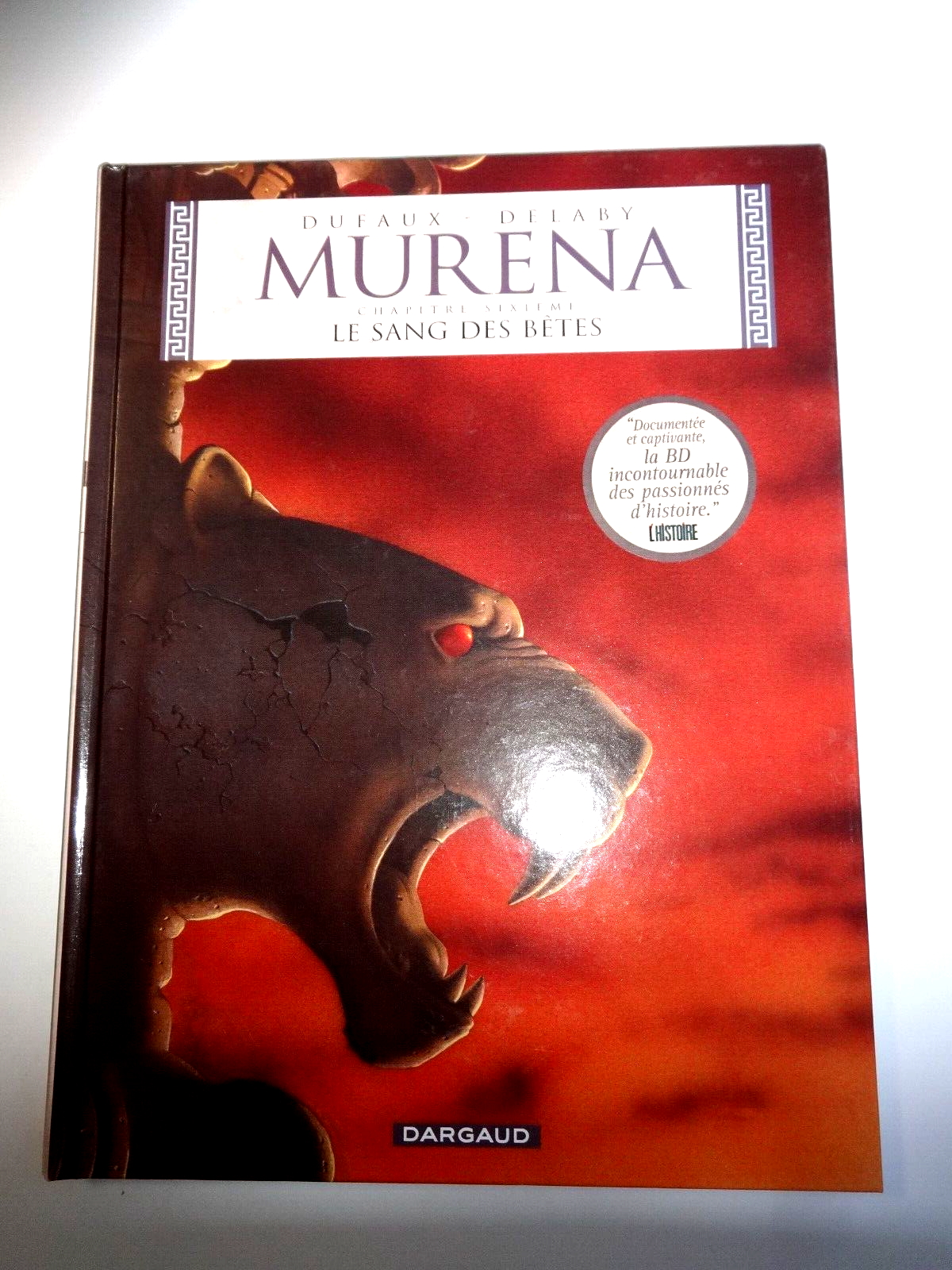 Comic book Murena - Le sang des bêtes - No. 6 - First Edition - 2007 - Very Good Condition - Delaby