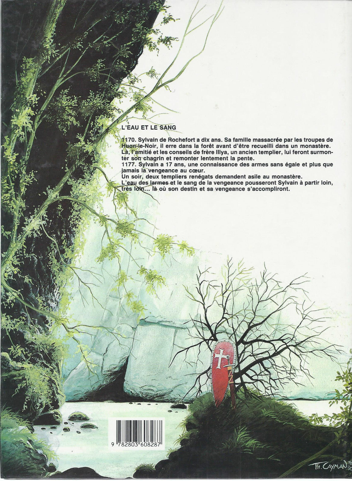 BD- Sylvain de Rochefort - #1 - The Water and the Blood - 1st Edition - 1990 - VGC - Cayman Th.