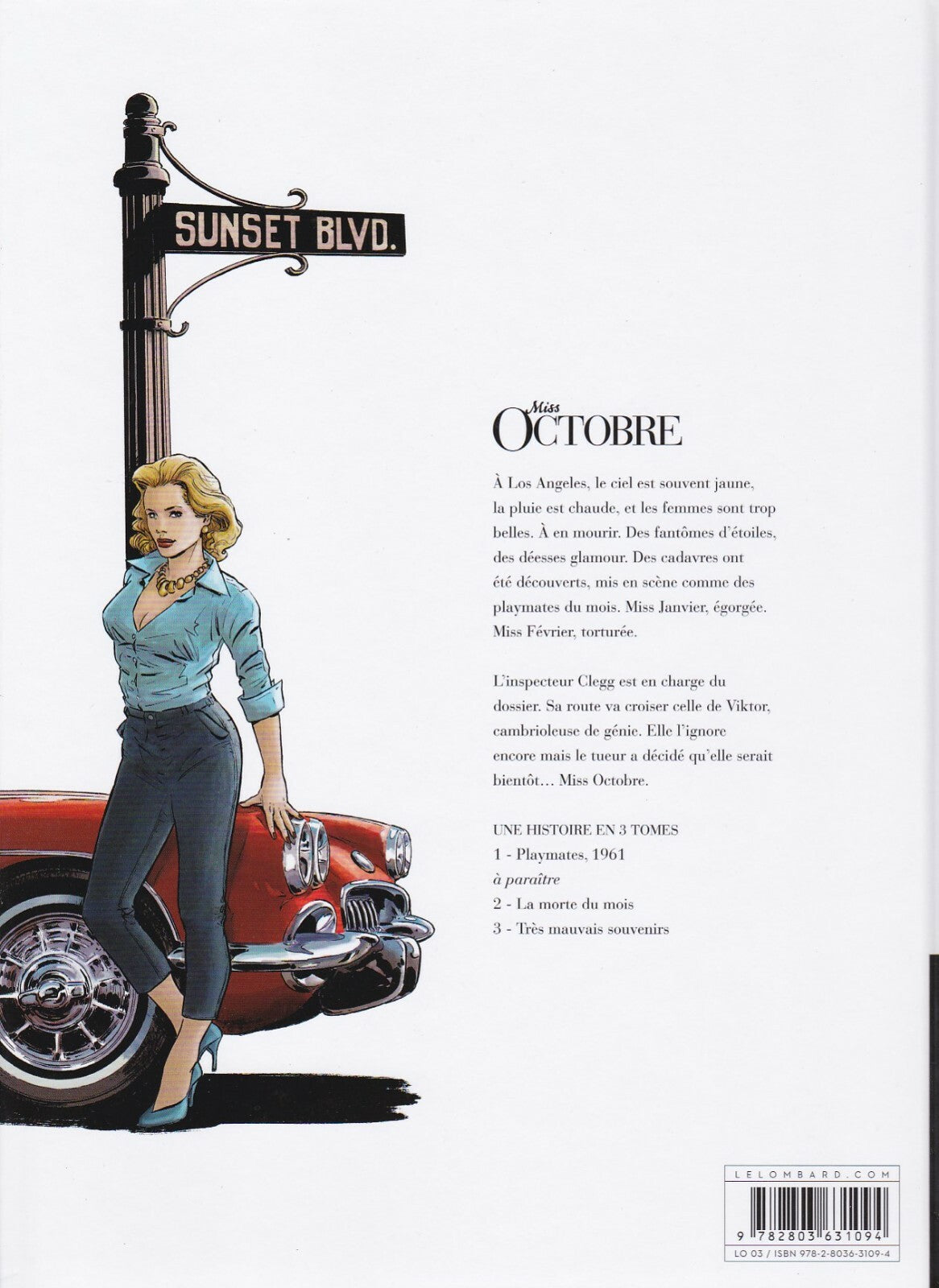 BD  - Miss Octobre -  Playmates,1961 - N°1  - EO -2012 -TTBE- Queireix