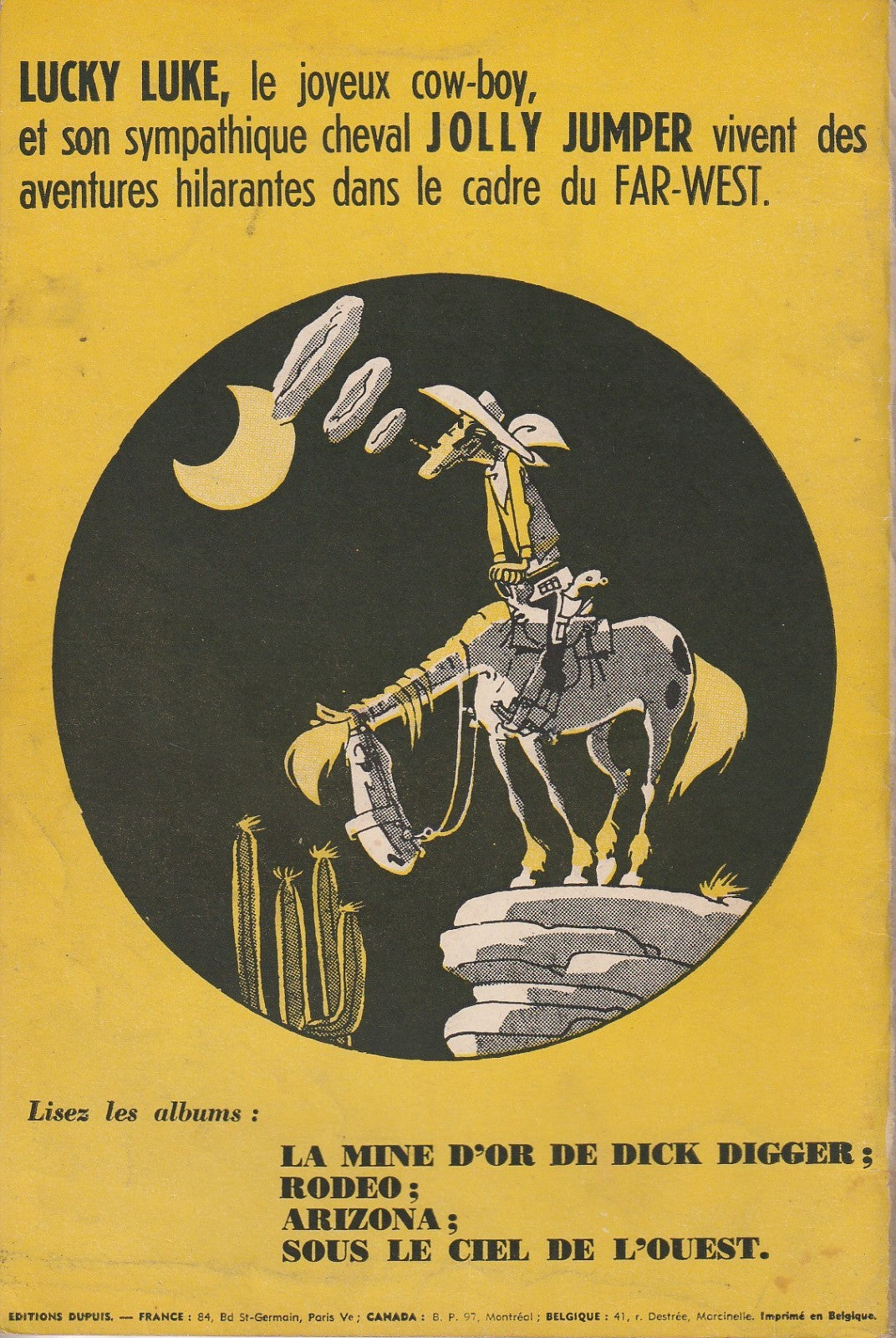 BD  Oncle Paul - N°6- trois enfants contre les indiens -EO -1953-TBE - Collectif