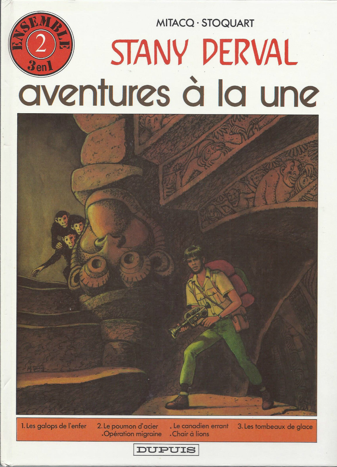 BD Stany Derval - aventure à la une - intégrale - EO -1987 -TBE- Mitacq