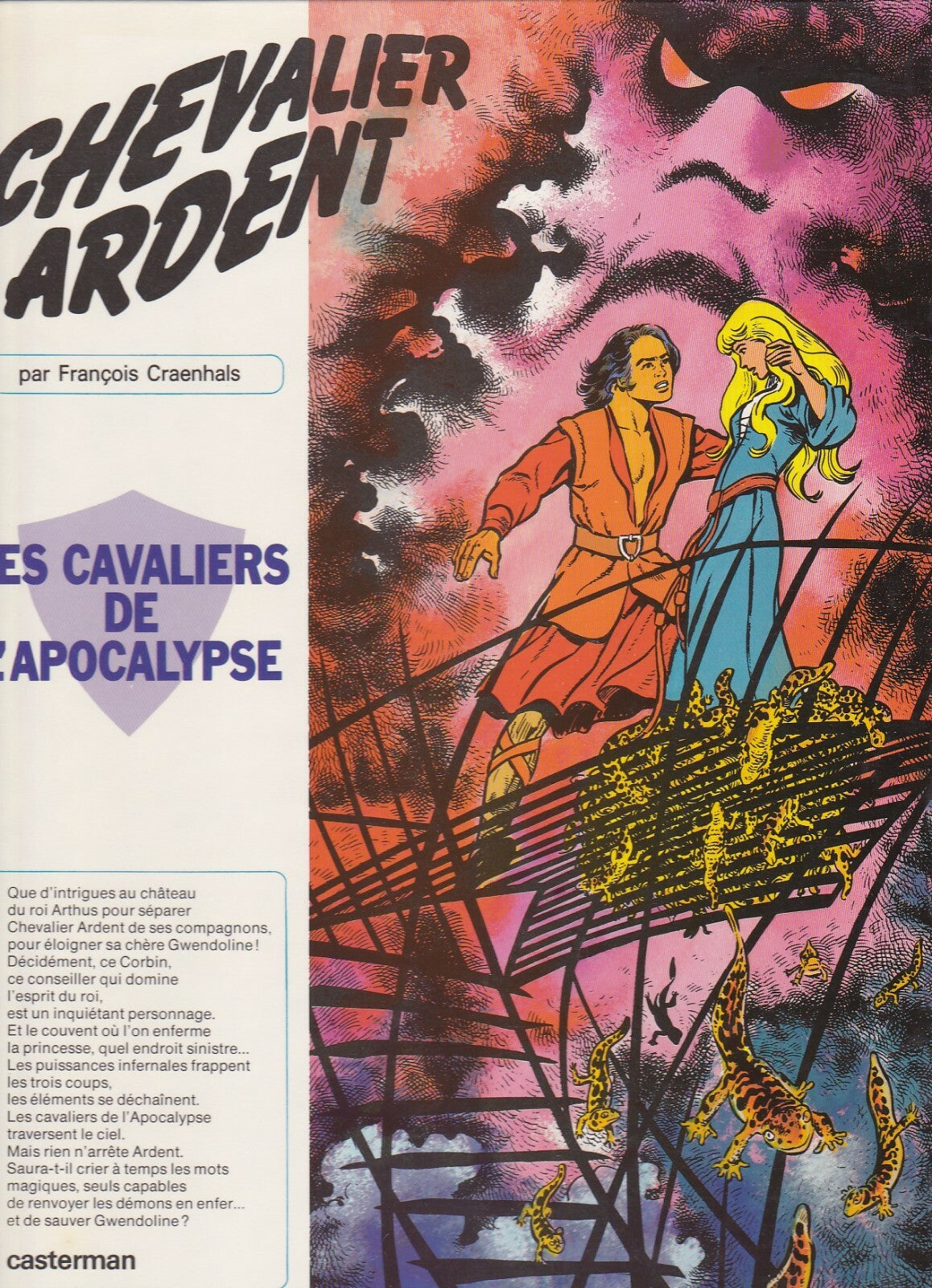 BD  Chevalier Ardent - Les C. de l'apocalypse - N°12 - 1980  TBE - F. Craenhals