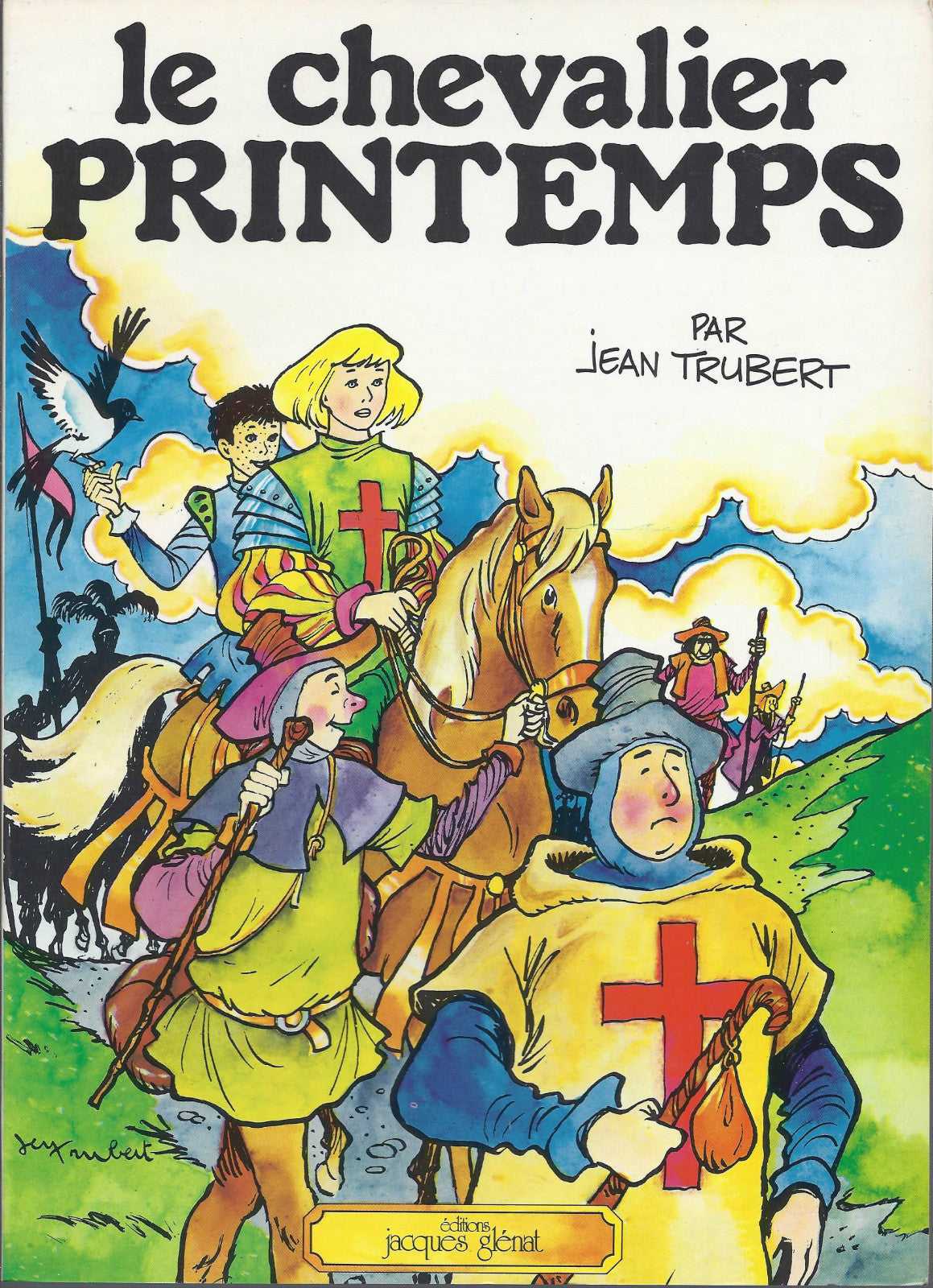 Comic Book - Spring Knight - First Edition. 1977 -Near Mint- Trubert Jean