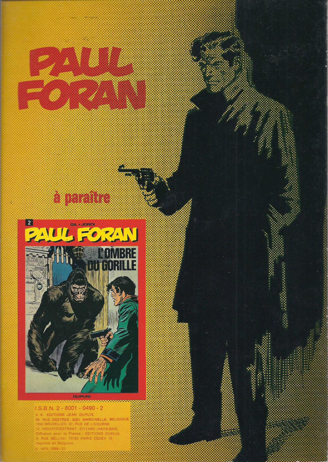 Comic Book Paul Foran - N°1 - Blackmail on Earth - First Edition. 1976 - Very Good Condition - Montero