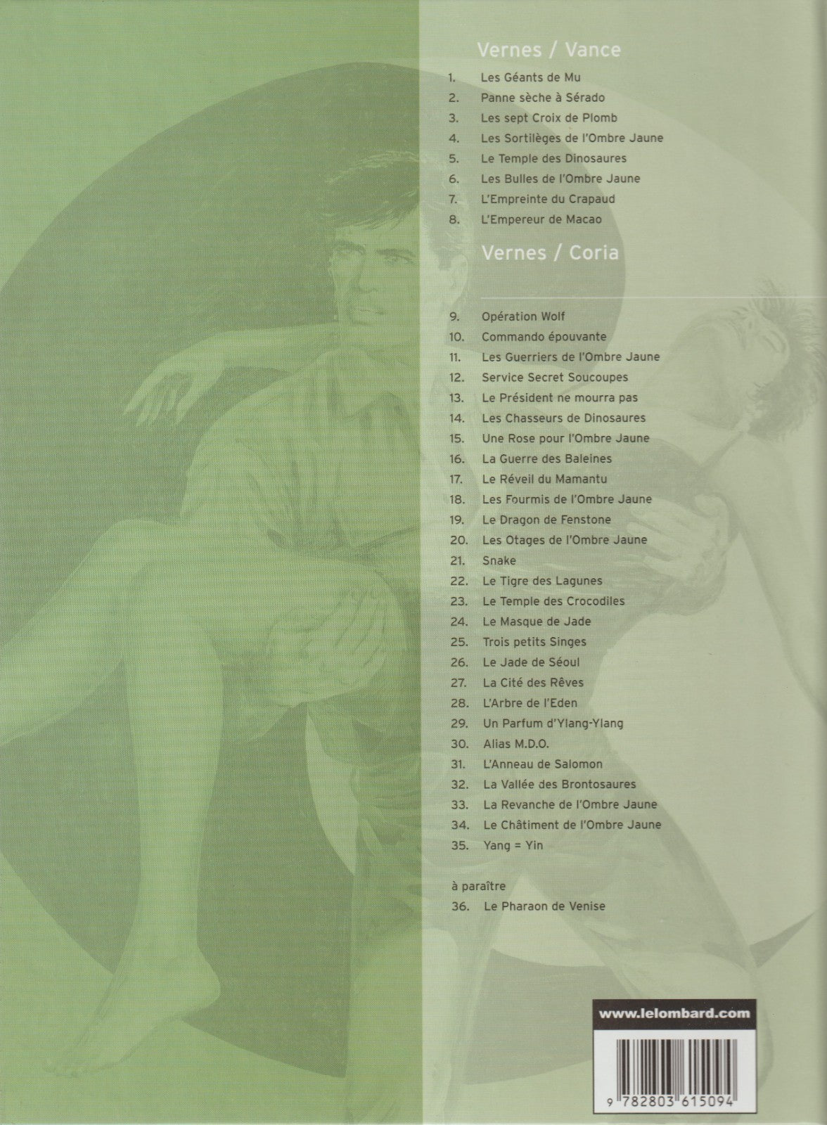 BD Bob Morane N°35 - Yang = Ying - First Edition 2000-VVG-Coria