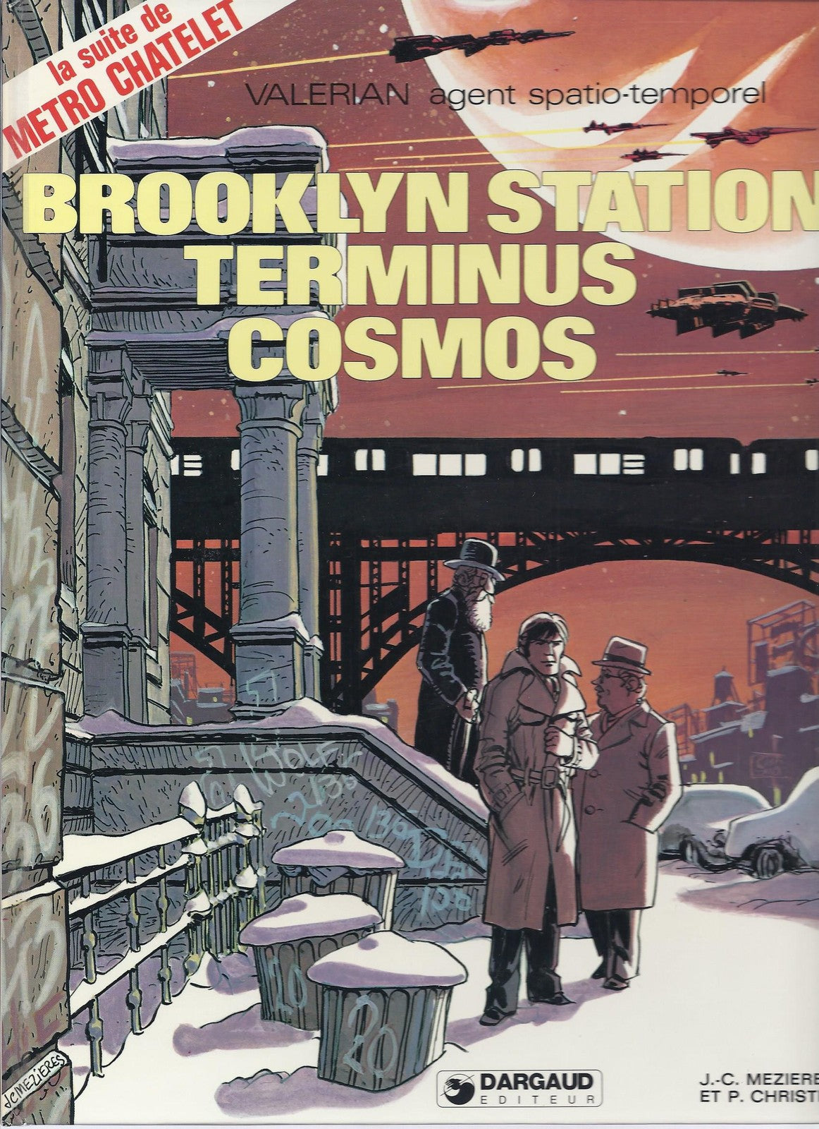 BD Valérian - Brooklyn Station, Terminus Cosmos - Original Edition 1981 - VGC - Méziéres