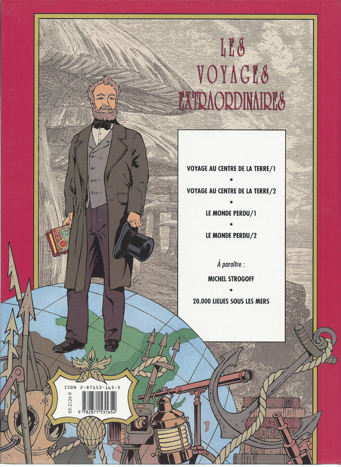 BD Jules Verne - Journey to the Center of the Earth/2 - 1st Edition - 1997 - VGC - Laverdure