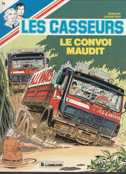 BD Les casseurs - Le convoi maudit- N°14  EO -1987 -TTBE- Denayer